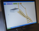 Conception 3D d‘un escalier